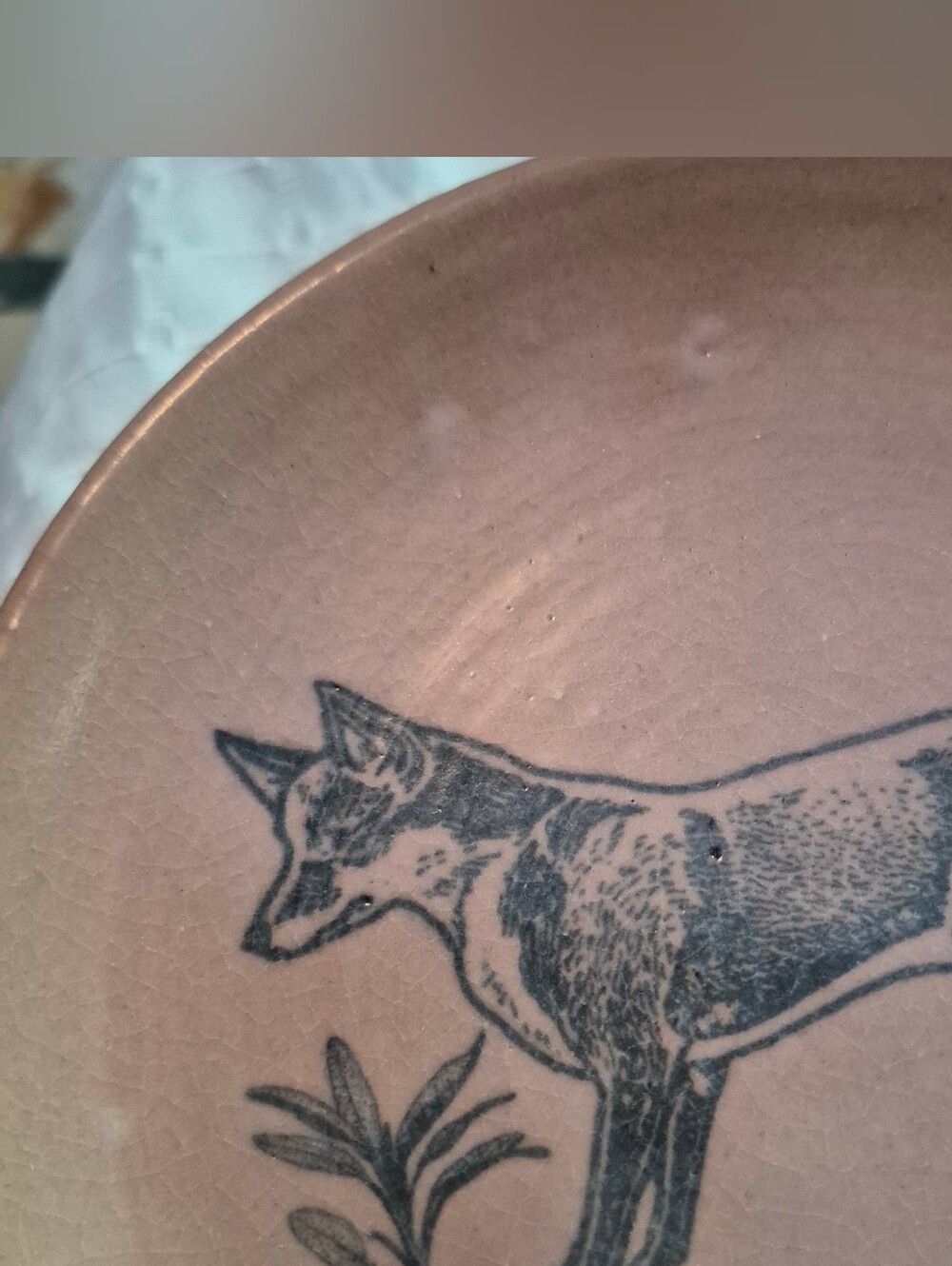 Fox Pottery Small Plate - Picture 3 of 7